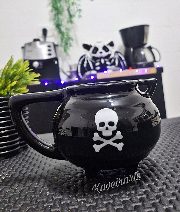 Caneca Caldeirão Caveira -  350ml