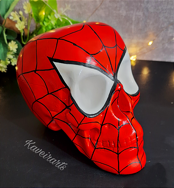 Caveira Homem Aranha