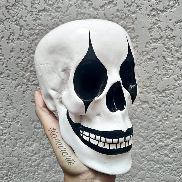 Caveira O Corvo - Grande