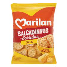 BISCOITO MARILAN 400G  SALGADINHOS SORTIDOS QUEIJO