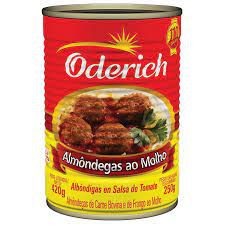 ALMONDEGAS ODERICH 420G AO MOLHO