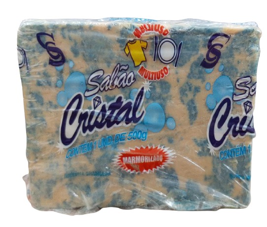 SABAO BARRA CRISTAL 500G MARMORIZADO