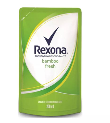 SABONETE LIQUIDO REXONA 200ML BAMBOO FRESH REFIL