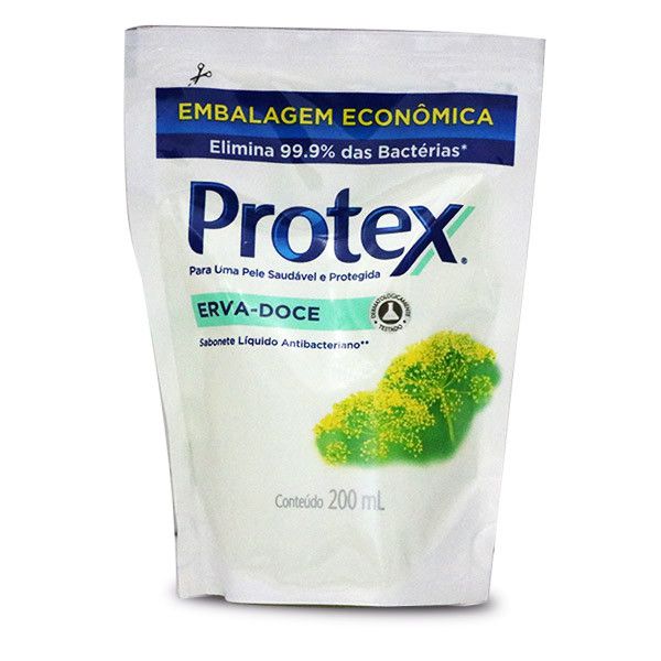 SABONETE LIQUIDO PROTEX 200ML ERVA DOCE REFIL