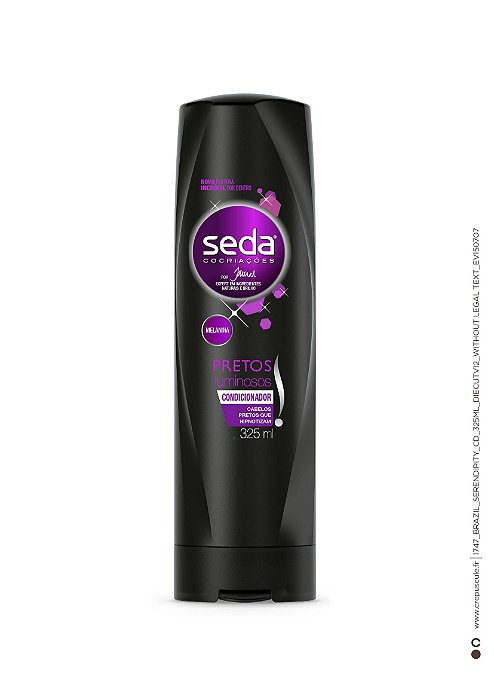 CONDICIONADOR SEDA 325ML PRETOS LUMINOSOS