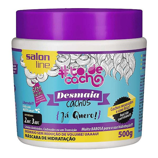 Masc Capilarilar Salon Line 500G Cachos