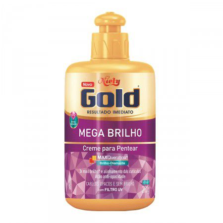 CREME DE  PENTEAR NIELY GOLD 280G MEGA BRILHO
