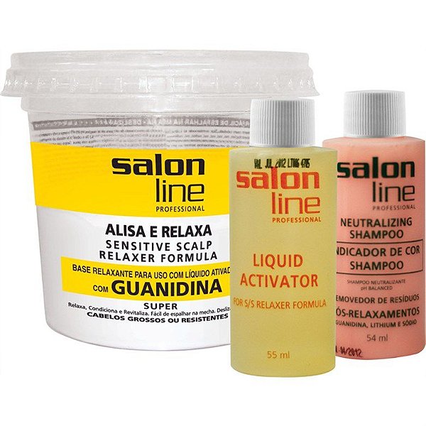 Guanidina Salon Line 215Gr Cabelos Grosso e Resistentes