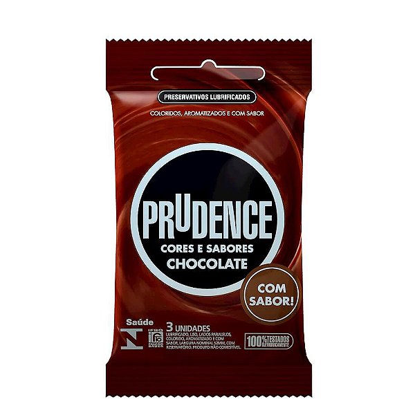 PRESERVATIVO PRUDENCE CHOCOLATE C/3UNDS