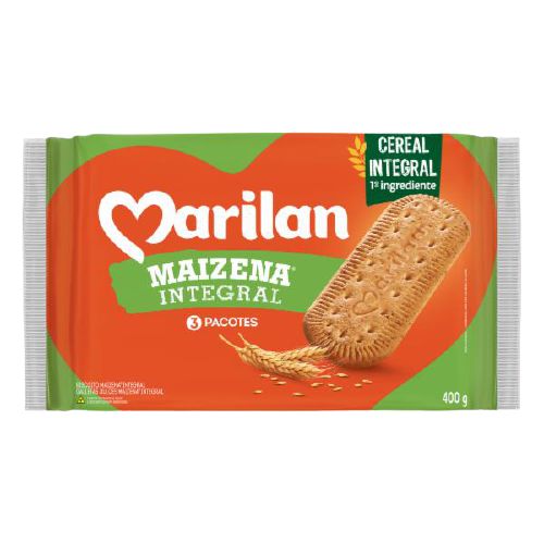 BISCOITO MARILAN 350G MAIZENA INTEGRAL