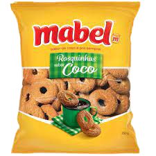 BISCOITO MABEL 300G ROSQUINHA COCO