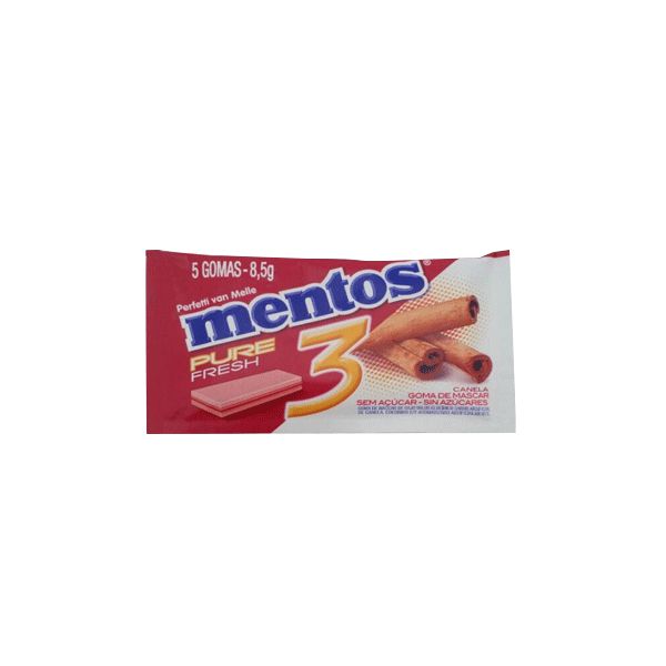 CHICLETE MENTOS 8,5G CANELA