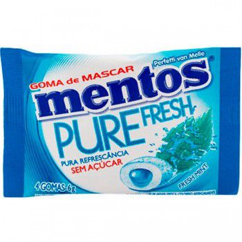 CHICLETE MENTOS 6G FRESH MINT