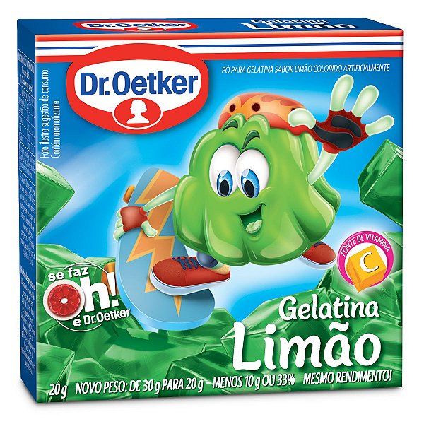 GELATINA DR.OETKER 20G LIMAO