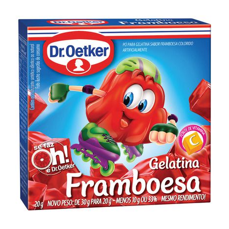 GELATINA DR.OETKER 20G FRAMBOESA