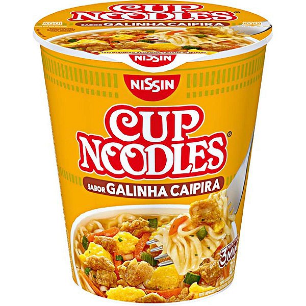 CUP NOODLES NISSIN 69G GALINHA CAIPIRA