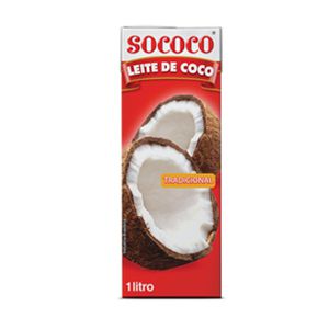 LEITE DE COCO SOCOCO 1L TRADICIONAL TP