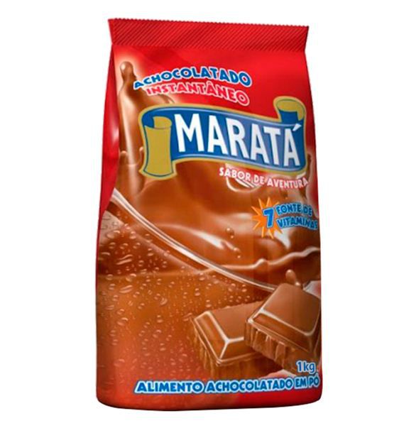 ACHOCOLATADO EM PO MARATA 1,005KG SACHE