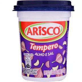 TEMPERO ARISCO 300G ALHO E SAL