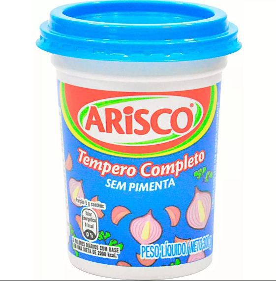 TEMPERO ARISCO 300G SEM PIMENTA