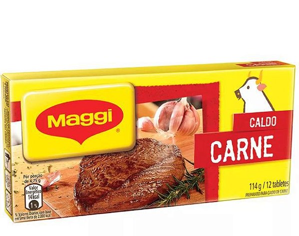 CALDO MAGGI 114G CARNE