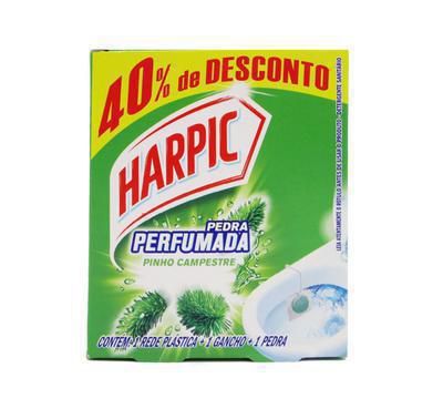 Pedra Sanitária Harpic 25G+40%Gts Pinho Camp