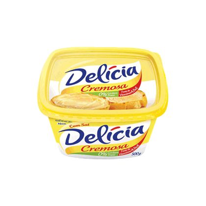 MARGARINA DELICIA 500G CREMOSA