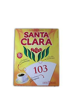 FILTRO PAPEL SANTA CLARA 103 C/30UNDS