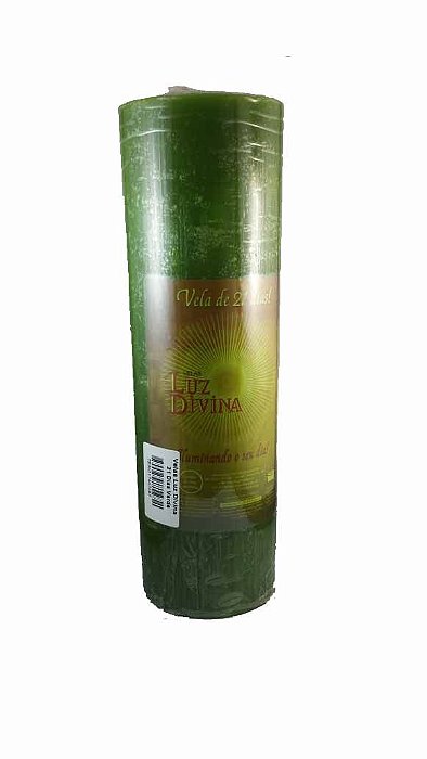 VELA LUZ DIVINA 21 DIAS 1800G VERDE