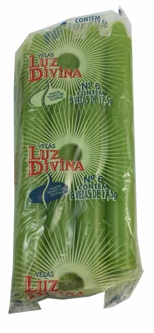 VELA LUZ DIVINA Nº6 VERDE