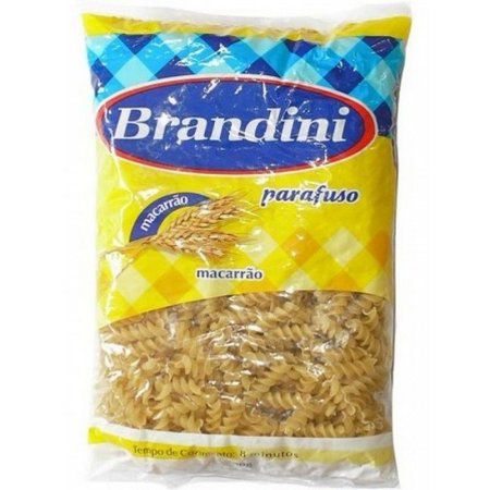 MASSA BRANDINI 500G PARAFUSO TRADICIONAL