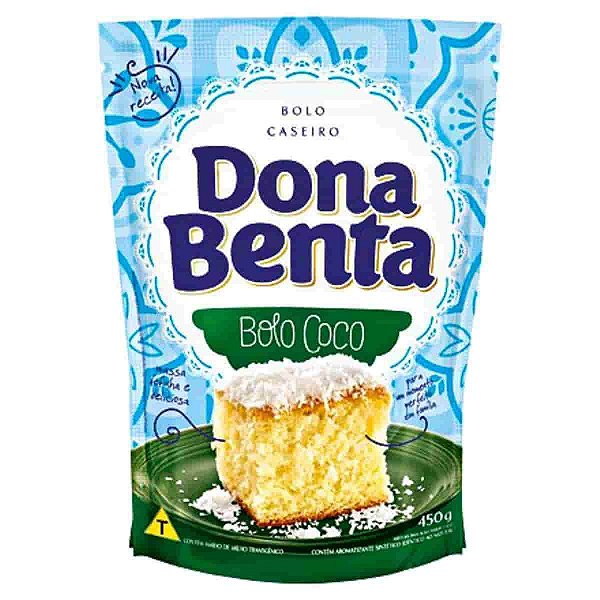 MISTURA PARA BOLO DONA BENTA 450G COCO