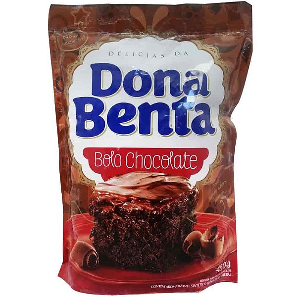 MISTURA PARA BOLO DONA BENTA 450G CHOCOLATE