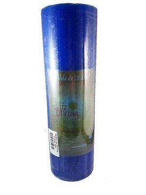 VELA LUZ DIVINA 21 DIAS 1800G AZUL