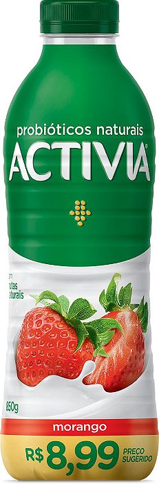 Iogurte Danone Activia 800G Morango