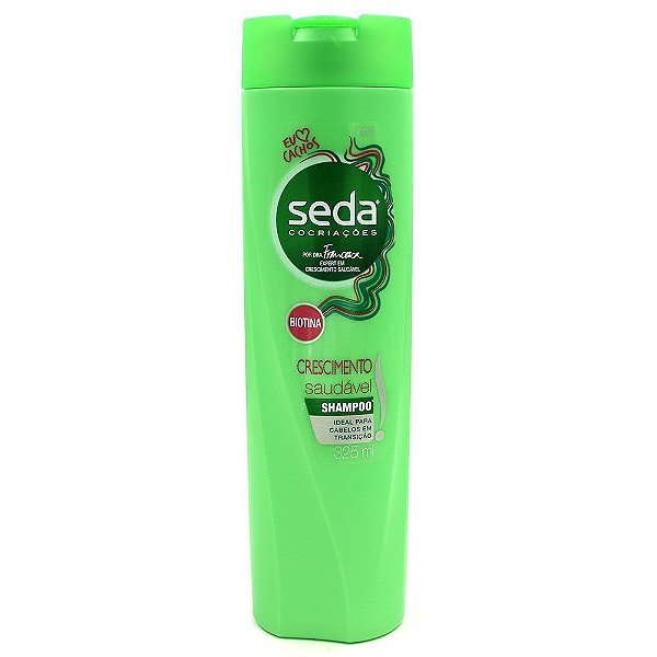 SHAMPOO SEDA 325ML CRESCIMENTO SAUDAVEL