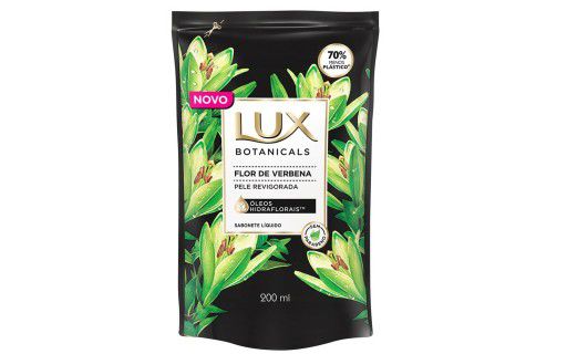 SABONETE LIQUIDO LUX 200ML FLOR DE VERBENA REFIL