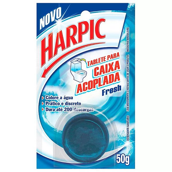 Harpic Caixa Acoplada 50G Azul
