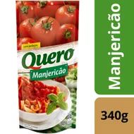 MOLHO DE TOMATE QUERO 300G MANJERICAO SACHE