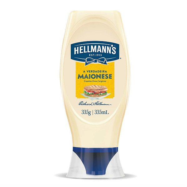 MAIONESE HELLMANNS 335G SQUEEZE