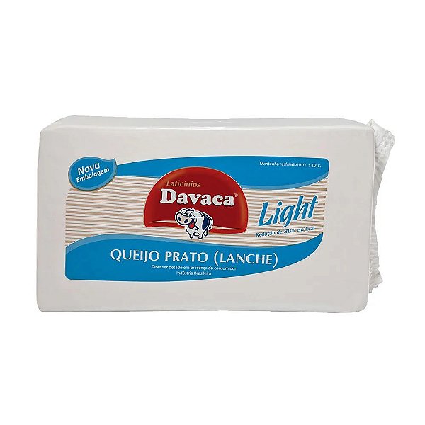 QUEIJO PRATO DAVACA LIGHT MINI 450G