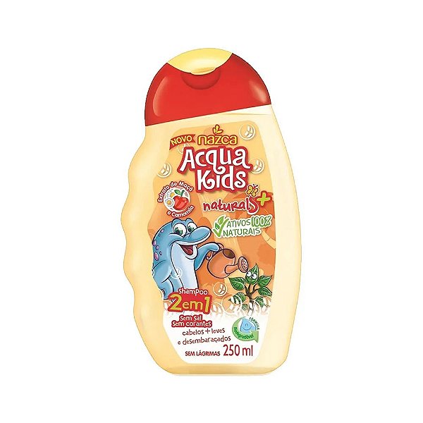 SHAMPOO ACQUA KIDS 250ML MAÇA E CAMOMILA