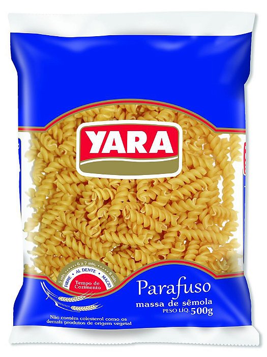 MASSA YARA 500G PARAFUSO SEMOLA