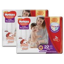 FRALDA HUGGIES M 22UNDS ROUPINHA