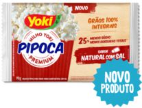 PIPOCA P/MICROO YOKI 90G NATURAL C/SAL