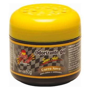 AROMATIZANTE P/CARRO SUN CAR 60G CARRO NOVO