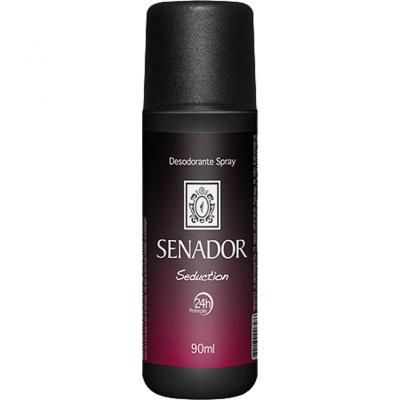 DESODORANTE SENADOR SPRAY 90ML SEDUCTION