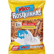 BISCOITO MICOS 300G ROSQUINHAS ZERO LACTOSE LEITE