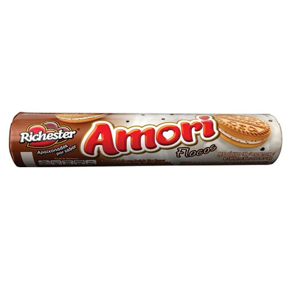 BISCOITO  RICHESTER 125G AMORI FLOCOS2,19