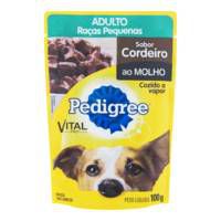 PEDIGREE 100G AD RACAS PEQ CORD AO MOLHO